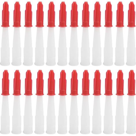 Kit de 24 buses de calfeutrage réutilisables en silicone avec joints rouges pour éviter l'encrassement dans vos projets (1/5)