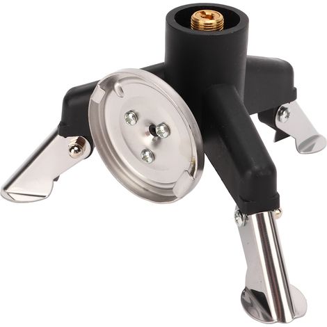 Adaptateur bouteille de gaz, petit format, 3 sorties, résistant haute température, noyau intérieur en cuivre massif, pour usage extérieur (1/5)