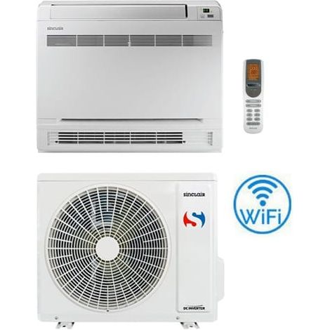 Climatizzatore Condizionatore Sinclair Console Pavimento Wi-Fi 18000 BTU ASP-18BI INVERTER R32 classe A++/A+