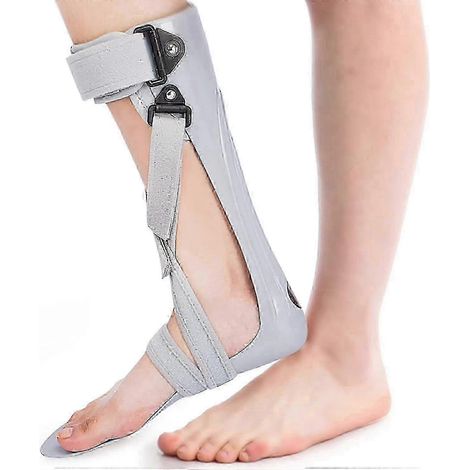 Leichte AFO-Knöchel-Fuß-Orthese – Ideal für die Rehabilitation nach Fußheberschwäche, Schlaganfall und Halbseitenlähmung M-Rechts (1/2)