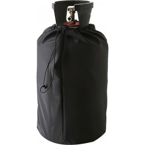 Housse de protection pour bouteille de gaz en tissu Oxford 210D, imperméable et respirante, ignifuge, résistante aux UV et au vent (1/5)