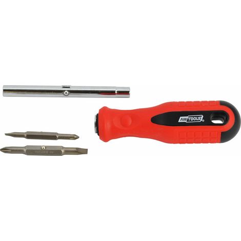 Cacciavite a doppia punta Awtools + inserti 6 in 1 (1/3)