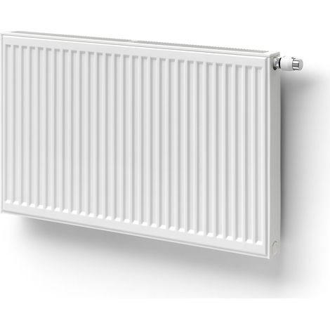 Stelrad – Radiateur panneau rayonnant 538W à 55/45/20°C – Alimentation en série – Acier laminé à froid – Chauffe rapide et rendement énergétique (1/3)
