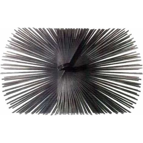 Scovolo Camino Acciaio Rettangolare mm 200X150