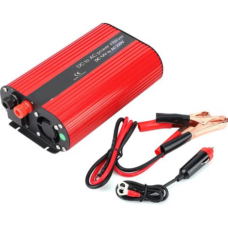 Convertisseur de puissance portable 700W DC 12V vers AC 220V-240V avec double port USB chargeur (1/5)