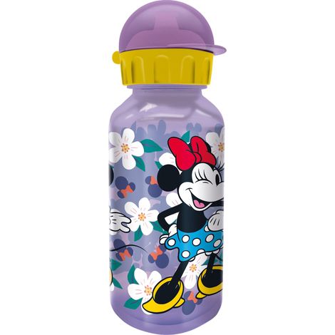 TATAWAY Borraccia scuola 370 ml Minnie bottiglia Disney senza BPA leggera