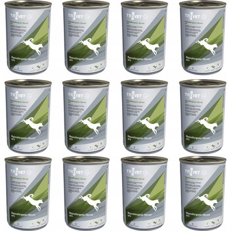 Trovet Dog Hypoallergénique HPD à la viande de cheval, boîte de 400 g (1/4)
