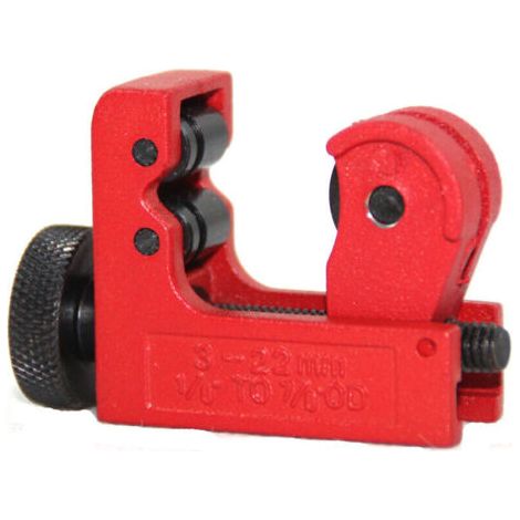 Mini taglia tubi in rame da 3-22 mm per tubi in rame, ottone, PVC, plastica e alluminio.