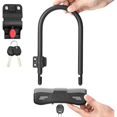 Antivol Pour Scooter Anti Vol V lo en U Renforc pour VTT et (1/5)