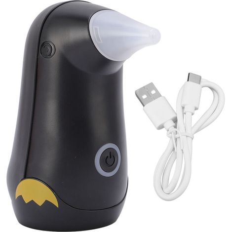 Sèche-Oreilles Portable Multifonction à Température Constante – Aide au Séchage de l'Eau de l'Oreille pour la Maison – 1100mAh – Noir