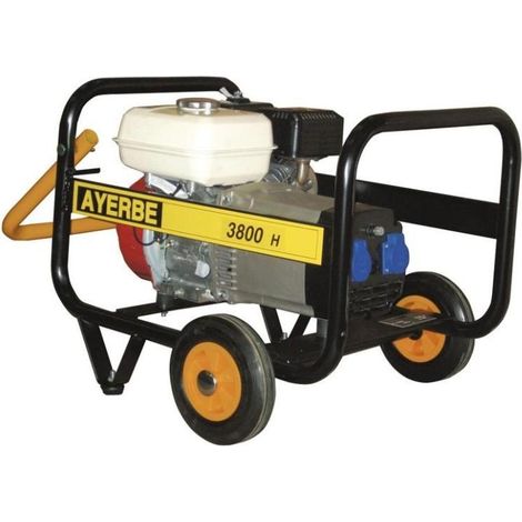 AYERBE generador de gasolina ayerbe ay-3800 h mn con motor honda (1/2)
