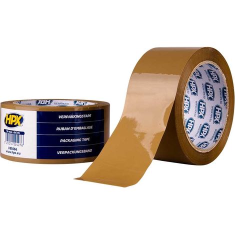 Cinta de embalaje marrón 50mm x 66m HPX - VB5066