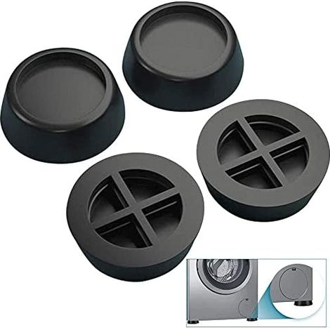 4er Set rutschfeste Gummifüße für Waschmaschine
