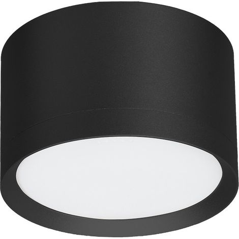 Spot de plafond rond noir moderne Ø8,2 cm 1xGX53 15W CYKLOP Milagro (1/4)