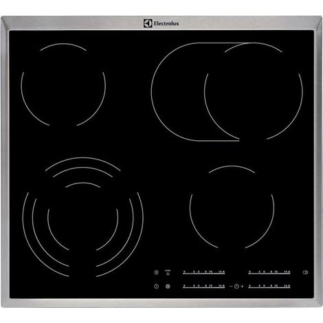 Electrolux EHF46547XK - Noir - Intégré - Céramique - Verre-céramique - 800 W - 12 cm (EHF46547XK)
