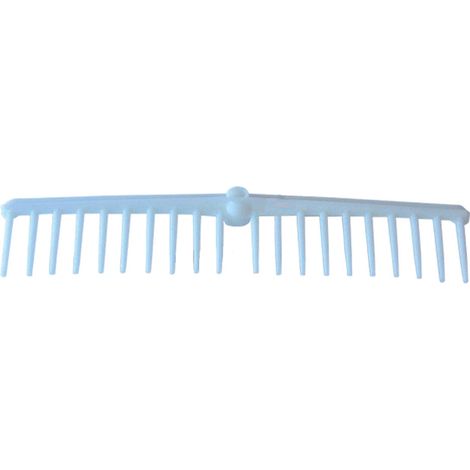 Râteau en plastique 20 dents lourd