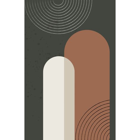 Papier peint panoramique - Boho - 166 cm x 255 cm (1/2)