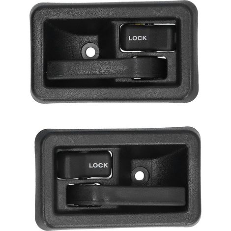 Autotürgriffe, automatische Innentürgriffe, 2-teilige ABS-Autotürgriffe, ABS 55176477AB, linke und rechte Innenseite, kompatibel mit Wrangler 1987-2004. (1/5)