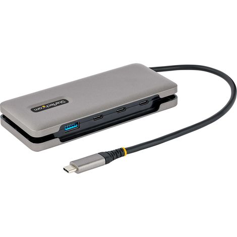 StarTech.com HB31CM1A3CB replicatore di porte e docking station per laptop Cablato USB 3.2 Gen 2 (3.1 Gen 2) Type-C Grigio (1/5)