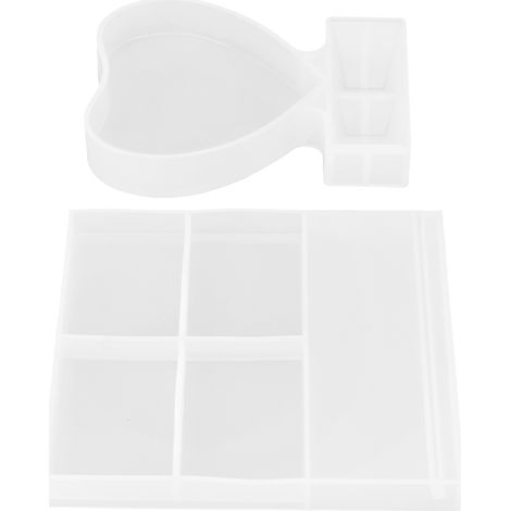 Moules en résine pour cadres photo - Moules flexibles, durables et réutilisables en résine personnalisée pour la décoration de table et de maison (1/5)