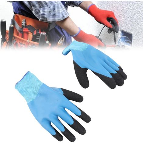 Beyamis Gants isolants pour électricien, résistants à une tension de 400 V, antidérapants, en caoutchouc, pour équipements électriques haute tension. (1/5)