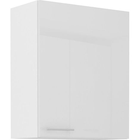 Küche Hängeschrank 60 Lara Weiß Hochglanz Küchenzeile Küchenblock (1/4)