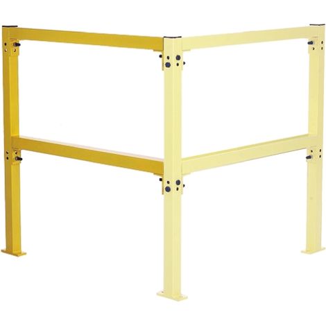 Barrière sécurité RS PRO Jaune en Acier Haut. 1 m ( Prix pour 1 )