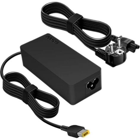 Charger Computer Portable Lenovo 20V 3.25A 65W for Thinkpad X1 Carbon(Gen2-3-4) T440 T450 T460 T460S T470 T470S X240 X250 X A17 (1/4)