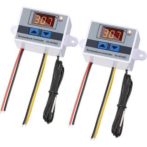 Module de Contrôle de Température LED Programmable –50 à 110 °C pour Chauffage et Climatisation, Affichage Numérique Précis (1/4)