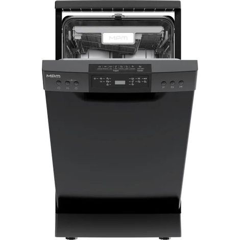 Mpm MPM-45-ZMF-02 Geschirrspüler schwarz 10 Maßgedecke (1/3)