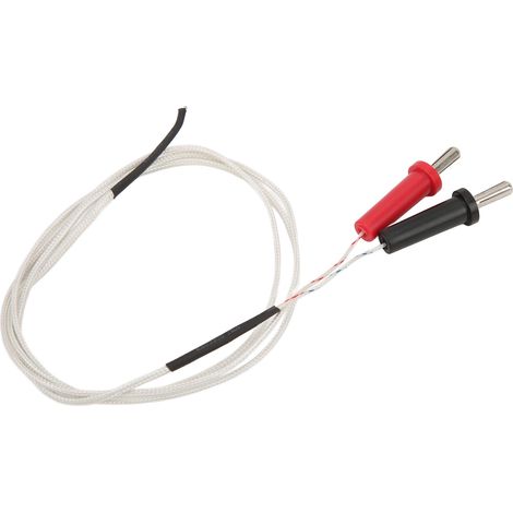 Sonde de température UA23, cordon de 4 mm, capteur thermocouple à double tête, plage de mesure étendue (50 à 400 °C), pour multimètre. (1/5)