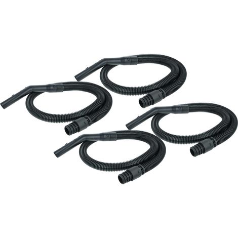 vhbw 4x Manguera compatible con Kärcher T8/1, T 11/1 Classic, T10/1, T7/1, T 7/1 Classic, T12/1 aspiradora - 2,1 m