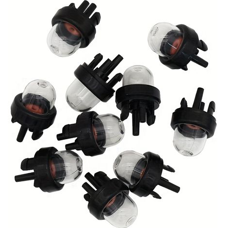 10 pompes de carburateur adaptées aux tronçonneuses à essence chinoises 4500, 5200, 5800 (45 cc, 52 cc, 58 cc) (1/5)