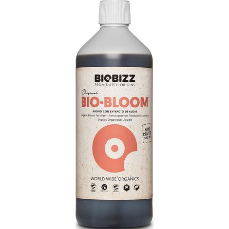 BioBizz Grow Dünger Bio-Bloom 1 L Pflanzendünger Sofort- und Langzeitwirkung