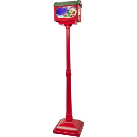 Decorazione Natalizia Lampione Flash 160 Cm Con Led E Musica Per Interno Ed Esterno (1/5)