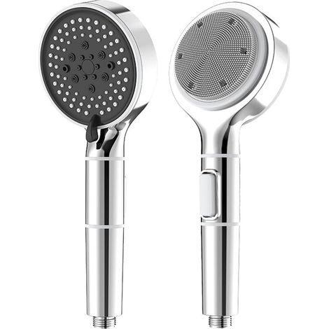 Lntyq Pommeau de douche, pommeau de douche anticalcaire, économie d'eau, filtre en coton PP remplaçable à haute pression