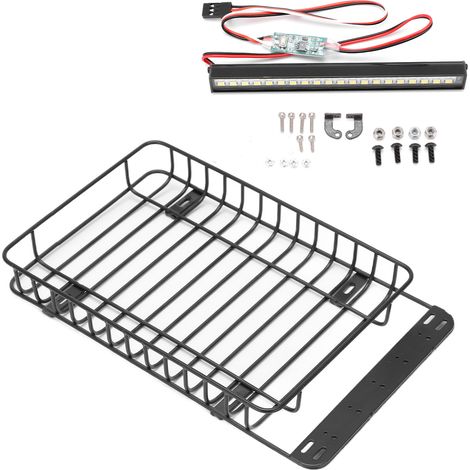 Support de toit LED pour voiture, éclairage RC puissant et structure en métal durable. (1/5)