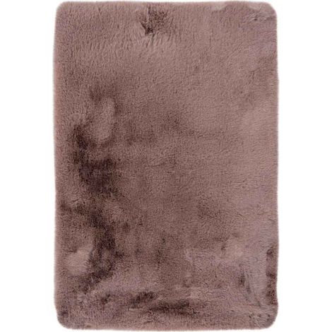 Tapis de Bain Doux Antidérapant "Rabbit" Rose 65 x 100 cm (1/5)
