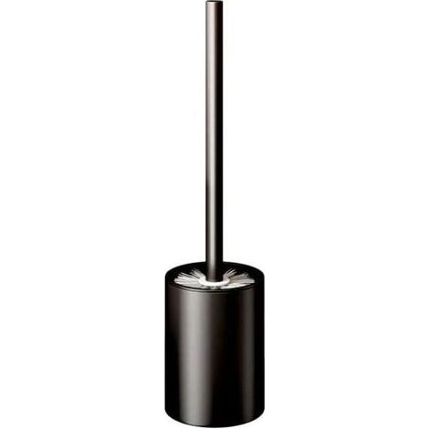 Ensemble brosse WC et déboucheur, brosses WC avec supports, accessoires de salle de bain, poils longs, rangement et organisation faciles, gain de place, pour un nettoyage en profondeur (1/5)