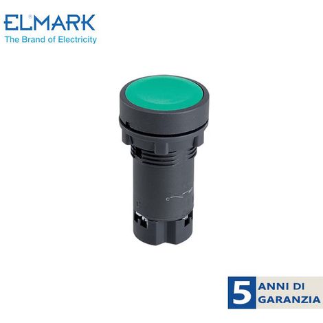 PULSANTE EL-EA31 NO VERDE