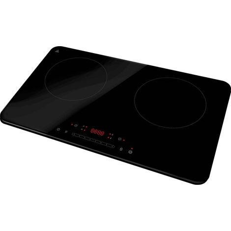 Domo DO333IP piano cottura a induzione nero 3500 watt 2 zone (1/5)