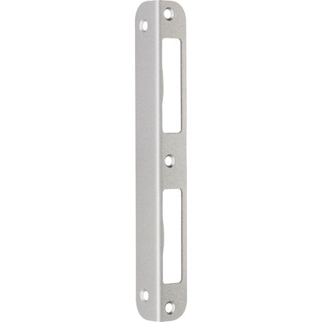 BKS Türrahmen Türschließblech DIN L/R Winkel-Schließblech S401 rund, Stahl, Stulp: 170 x 20 x 20 mm