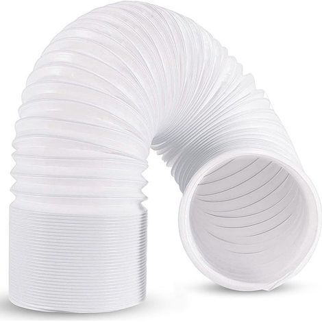 Ablaufschlauch für tragbare Klimaanlagen, 12,5 cm Durchmesser und 200 cm Länge, aus PP-Material. (1/4)