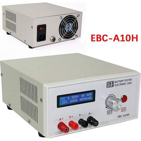 EBC-A10H Batterietester Akkutester Batterieprüfergerät mit mit Lade- und Entladefunktion Lithium/Blei-Säure Batterie Kapazität Tester