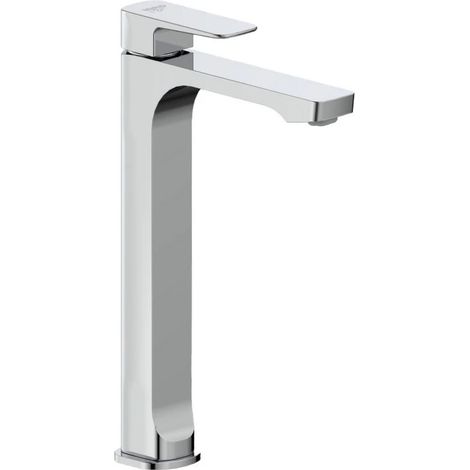 Miscelatore lavabo alto Bevel Ø26 senza piletta cromato (1/2)