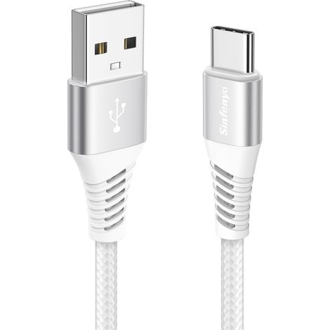 2M Cable Chargeur Type C Charge Rapide pour iPhone 17 16 15 /Plus/Pro Max (1/5)