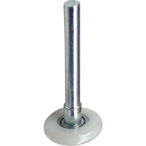 Roulettes de porte de garage en nylon durable avec une tige de 4,5 cm à 12,0 cm (lot de 4 (roulettes de porte de garage de 120 mm, 4 pièces))