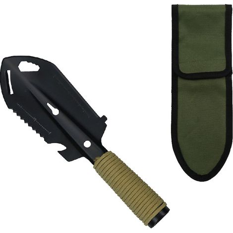 Mini pelle jardin en métal, acier inoxydable Outil de jardinage pratique pour camping et voyages (1/4)