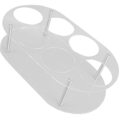Organisateur Bouteilles Eau pour Stanley Cup Acrylique Stable – Rack Rangement Cuisine Plan Travail, Transparent (1/5)