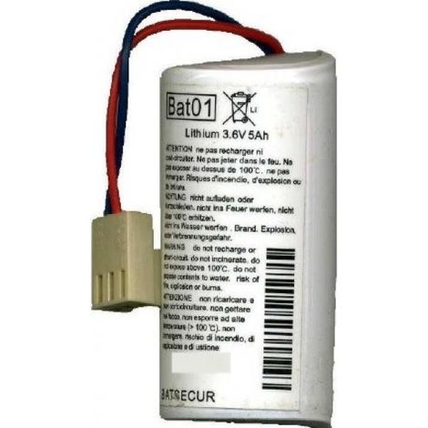 BATTERIA ANTIFURTO ANTIF-BAT01 Litio 3,6V 5Ah, compatibile con Logisty BATLi01